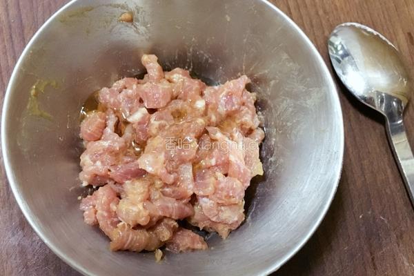 姜丝肉的做法图解4