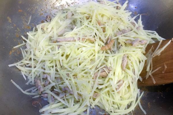 姜丝肉的做法图解6