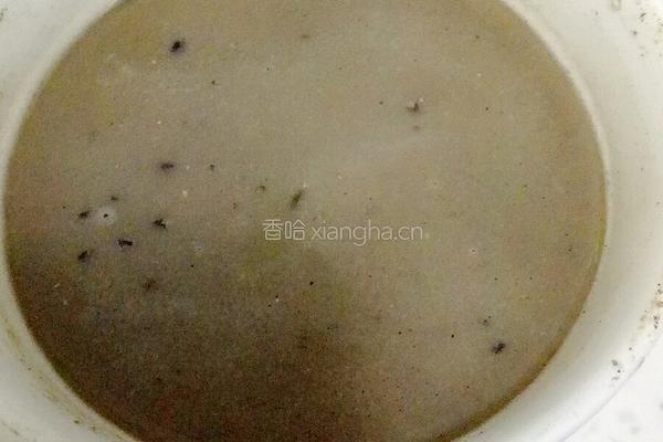 自制三黑芝麻糊的做法图解10