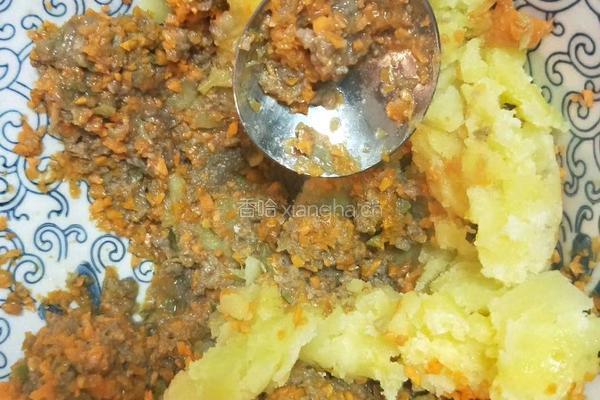土豆牛肉丸（新吃法）的做法图解4