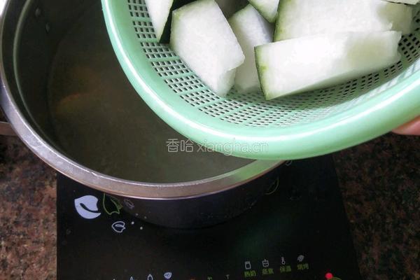 筒骨冬瓜汤的做法图解8