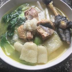 竹荪草芽炖鸡汤的做法[图]