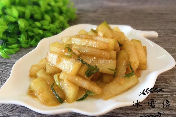 蚝油冬瓜条的做法图解6