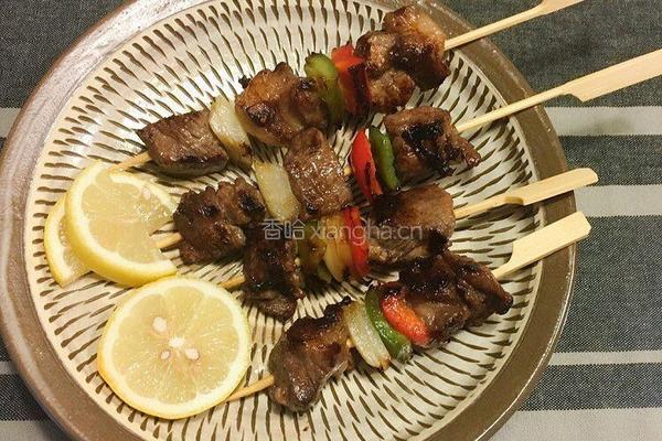 烤牛肉串的做法图解6
