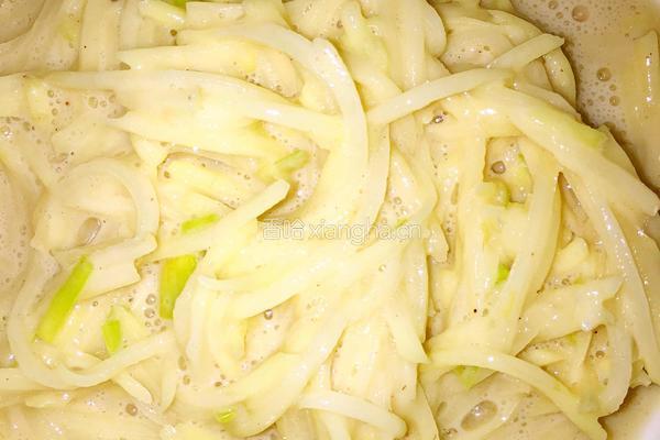 土豆丝饼的做法图解3