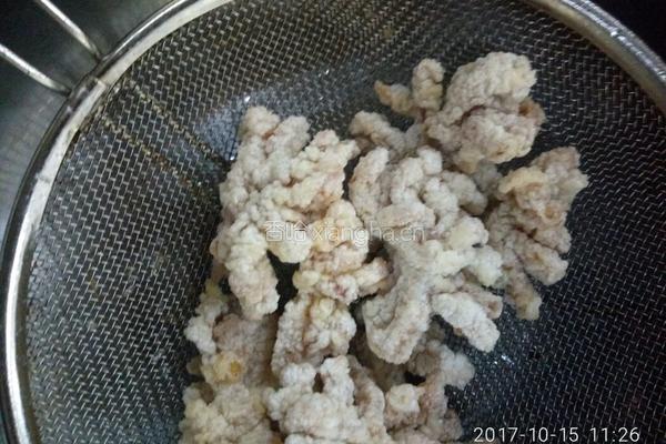 糖醋菊花肉的做法图解3