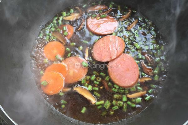 咖喱蘑菇面的做法图解4