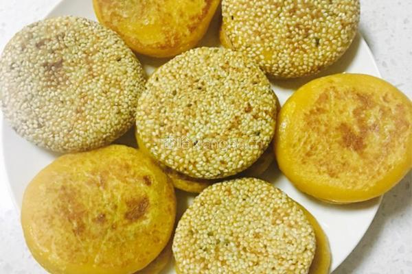 豆沙南瓜饼的做法图解8
