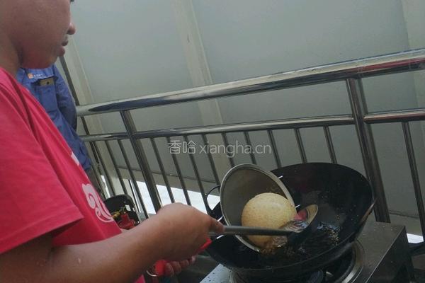 麻团大煎堆麻园配方的做法图解8