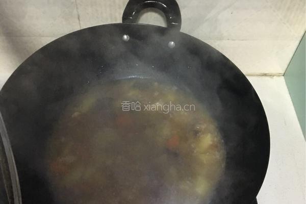 猪肉炖土豆胡萝卜山药的做法图解4
