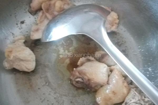 鸡肉炖粉条的做法图解5