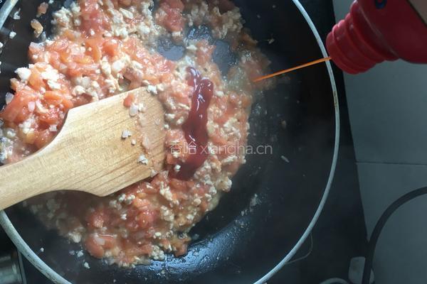 番茄肉酱意大利面的做法图解7