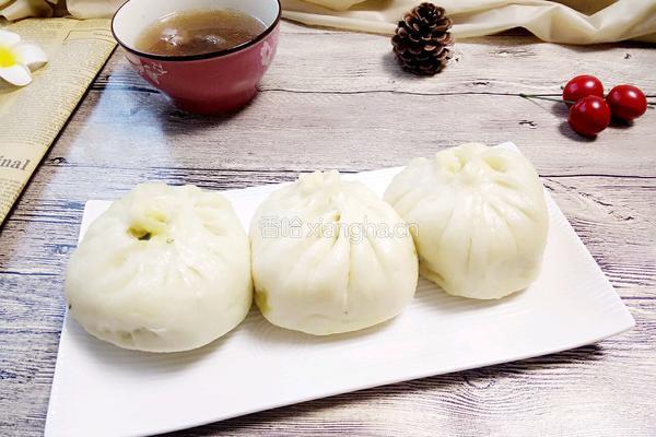 素馅包子的做法图解32