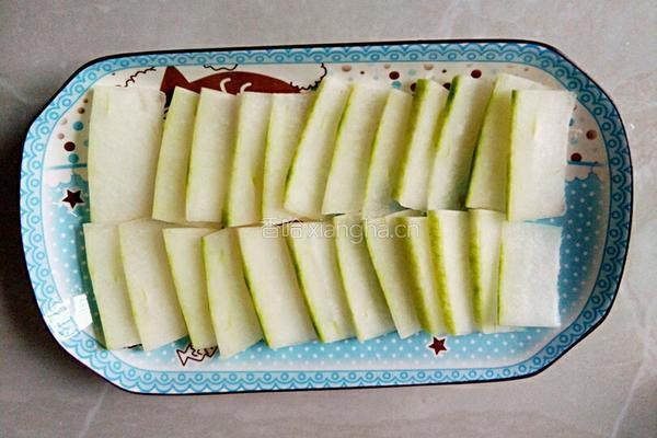 肉沫蒸冬瓜的做法图解3