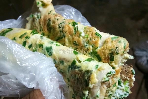 鸡蛋煎饼的做法图解5