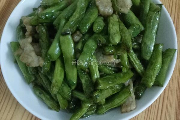 四季豆炒肉