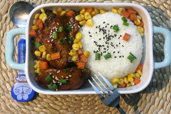 可乐鸡翅饭(儿童餐)的做法图解9