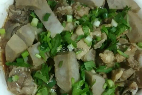 香芋蒸排骨的做法图解8