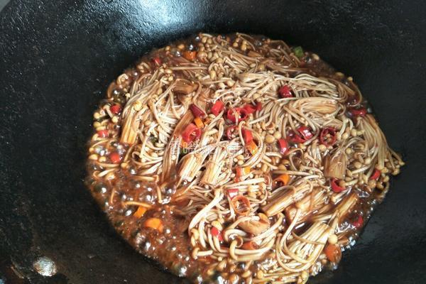 红油金针菇的做法图解8