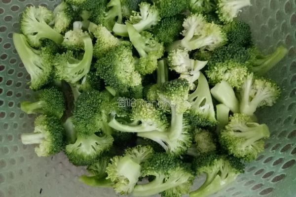 素炒西兰花的做法图解1