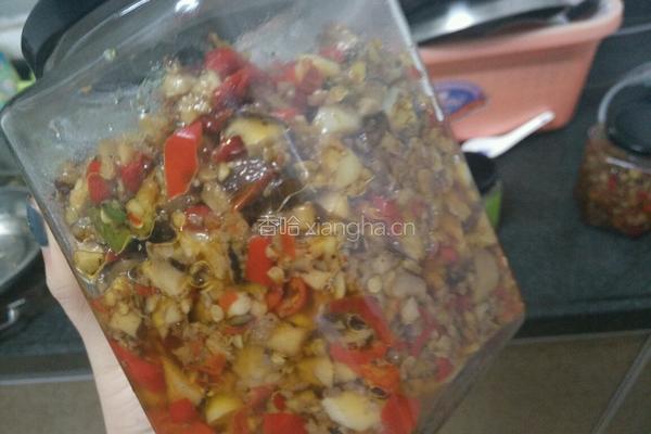 香菇辣肉酱的做法图解6