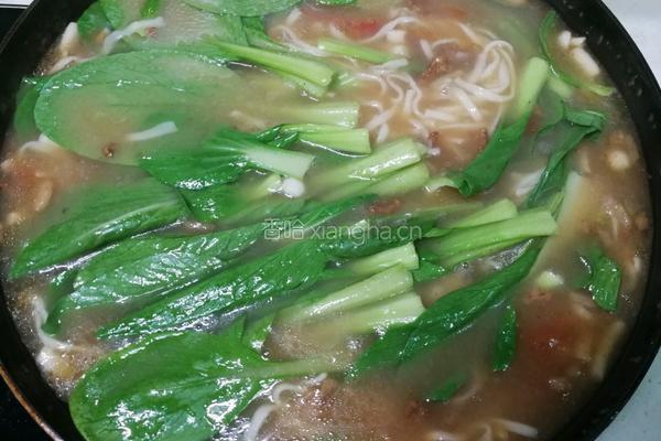 肉丝糊汤面的做法图解8