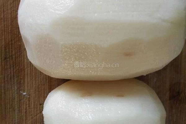酸甜藕丁的做法图解1