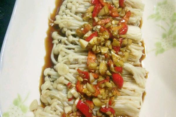 凉拌金针菇