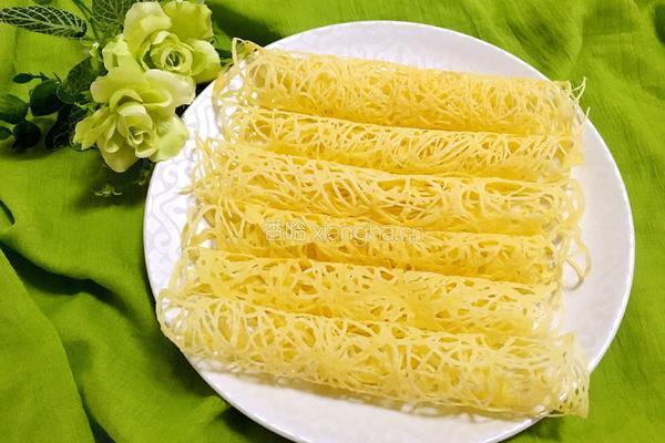 鸟巢薄饼的做法图解15