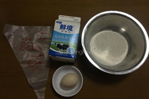 鸟巢薄饼的做法图解1