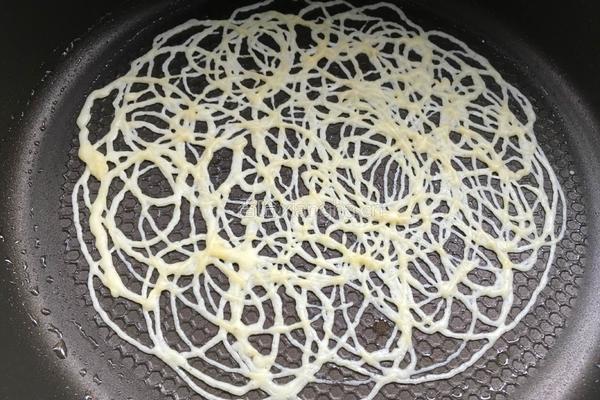 鸟巢薄饼的做法图解7