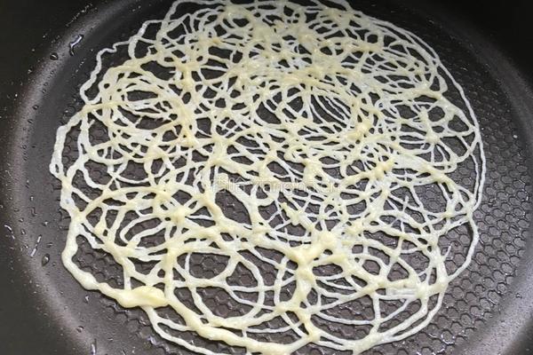 鸟巢薄饼的做法图解10