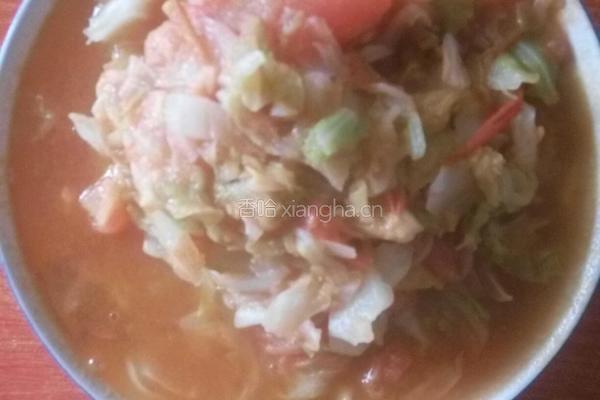 大头菜炒西红柿