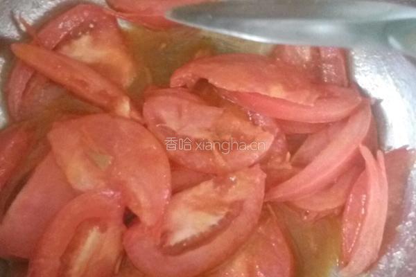 大头菜炒西红柿的做法图解6
