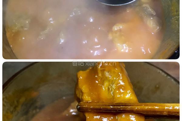 橙汁排骨的做法图解12