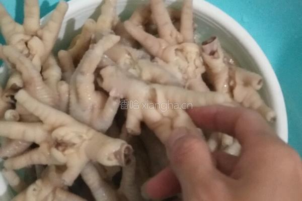 山椒凤爪的做法图解2