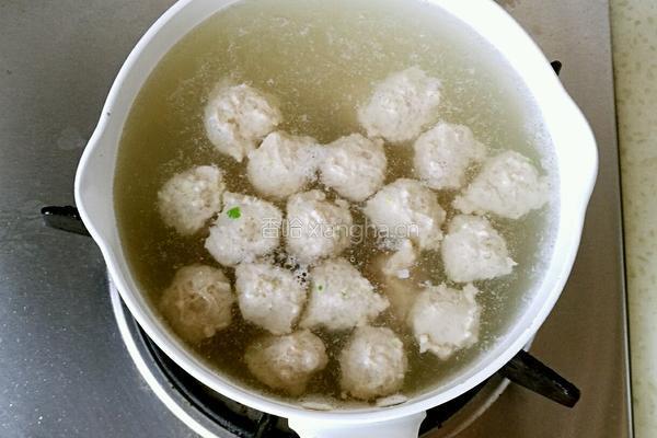  清氽丸子的做法图解10