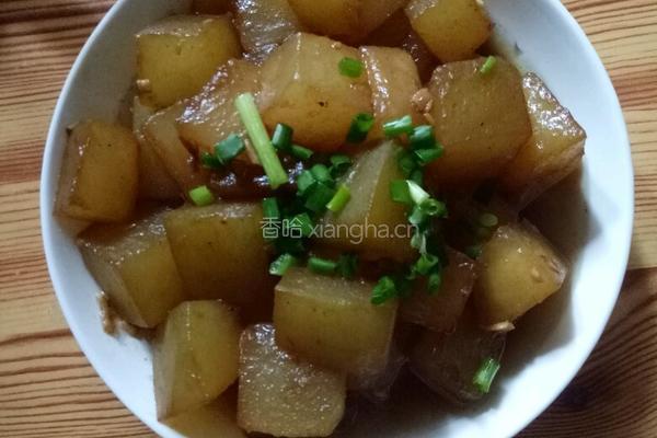 红烧冬瓜的做法图解4