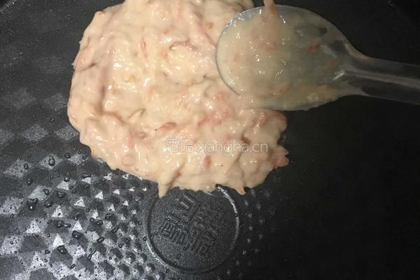 鳕鱼胡萝卜饼的做法图解5