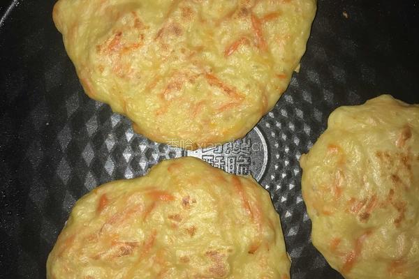 鳕鱼胡萝卜饼的做法图解6