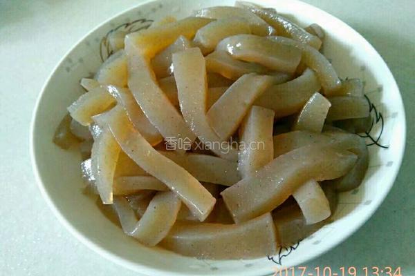 酸辣魔芋的做法图解7
