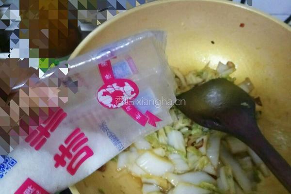 辣炒大白菜的做法图解6