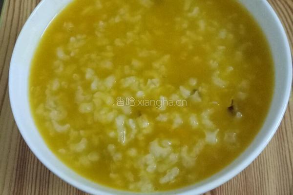 南瓜绿豆粥的做法图解6