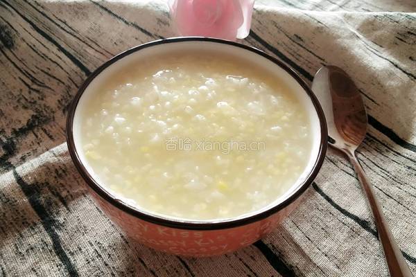 黏玉米（渣)粥的做法图解6