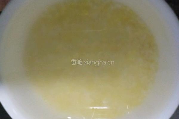 黏玉米（渣)粥的做法图解2
