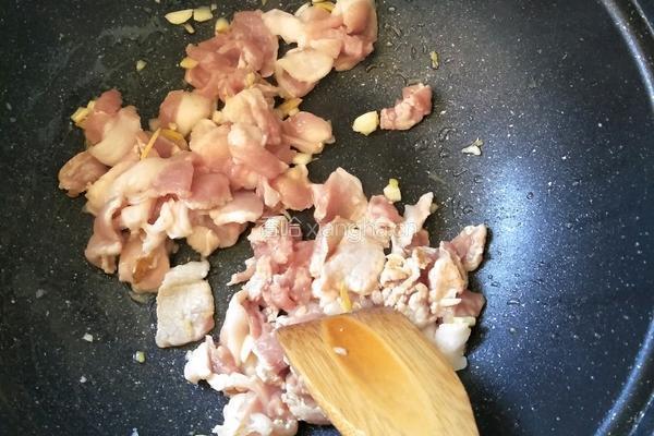 海鲜菇炒肉的做法图解5