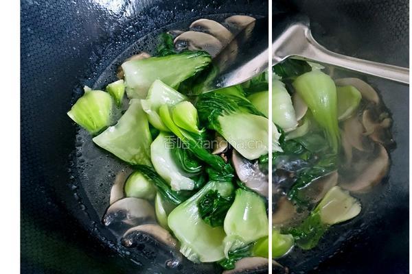 口蘑菜心的做法图解7