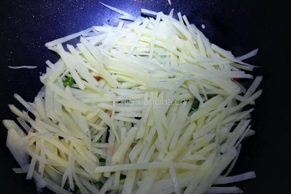 爆炒土豆丝的做法图解5