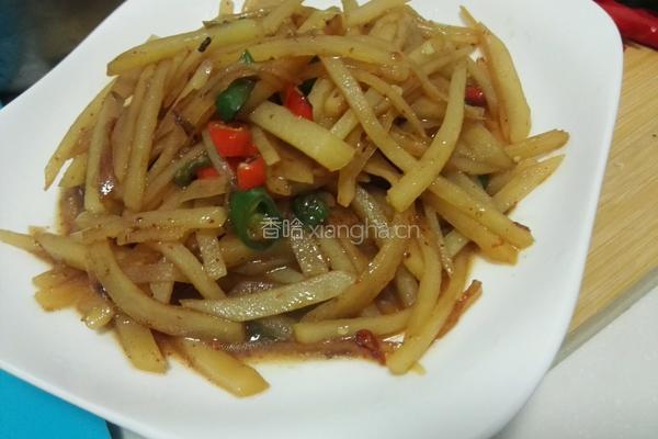 爆炒土豆丝的做法图解7