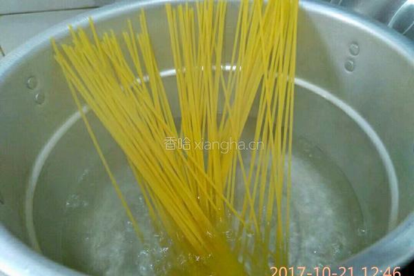 番茄意大利面的做法图解4